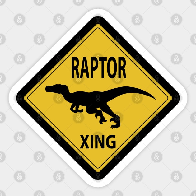 Raptor XING Sticker by SakuraDragon